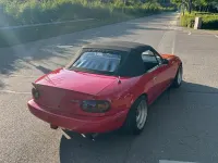 Gebraucht Mazda MX5 115 PS (84 kW) 1990 Rot Cabrio