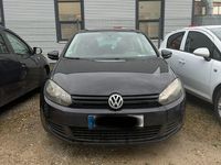 Gebraucht VW Golf VI Trendline 80 PS (58 kW) 2009 Schwarz Kleinwagen
