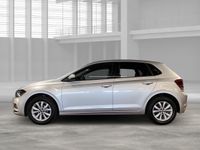 Gebraucht VW Polo Highline 95 PS (69 kW) 2021 Silber Kleinwagen