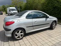 Gebraucht Peugeot 206 CC 109 PS (80 kW) 2002 Grau Cabrio