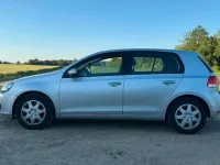 Gebraucht VW Golf VI 105 PS (77 kW) 2009 Silber Kleinwagen