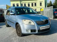 Gebraucht Skoda Roomster Style 86 PS (63 kW) 2007 Modra polar/polar blau Van / Kleinbus