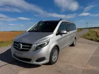 Gebraucht Mercedes V220 Edition 163 PS (119 kW) 2017 Silber Van / Kleinbus