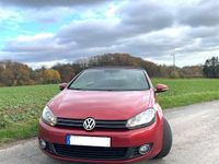 Gebraucht VW Golf Cabriolet 104 PS (76 kW) 2012 Rot Cabrio