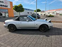Gebraucht Mazda MX5 90 PS (66 kW) 1997 Silber Cabrio