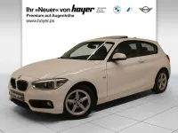 Gebraucht BMW 118 Sport Line 150 PS (110 kW) 2016 Weiß Kleinwagen