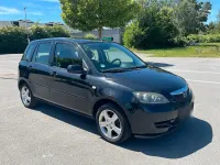 Gebraucht Mazda 2 80 PS (58 kW) 2007 Schwarz Kleinwagen