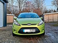Gebraucht Ford Fiesta 82 PS (60 kW) 2008 Grün Kleinwagen