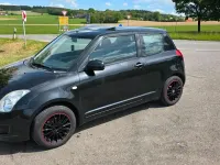 Gebraucht Suzuki Swift 95 PS (69 kW) 2009 Schwarz Kleinwagen