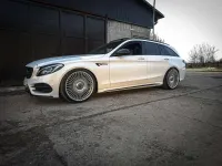 Gebraucht Mercedes C400 333 PS (244 kW) 2018 Weiß Kombi