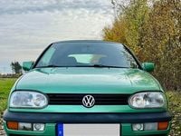 Gebraucht VW Golf Cabriolet 90 PS (66 kW) 1995 Grün Cabrio