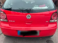 Brugt VW Polo 89 HK (65 kW) 2008 Rød Hatchback