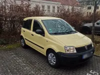 Gebraucht Fiat Panda 69 PS (50 kW) 2011 Gelb Kleinwagen