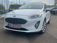 Gebraucht Ford Fiesta Titanium 101 PS (74 kW) 2019 Weiß Kleinwagen