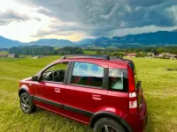 Gebraucht Fiat Panda 4x4 Climbing 60 PS (44 kW) 2005 Rot Kleinwagen