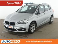 Gebraucht BMW 218 Active Tourer Basis 150 PS (110 kW) 2016 Silber Van / Kleinbus