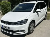 Gebraucht VW Touran Comfortline 150 PS (110 kW) 2017 Weiß Van / Kleinbus