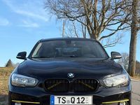 Gebraucht BMW 116 109 PS (80 kW) 2018 Schwarz Kleinwagen