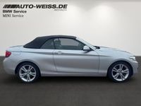 Gebraucht BMW 220 Sport Line 184 PS (135 kW) 2018 Silber Cabrio