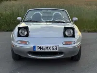 Gebraucht Mazda MX5 116 PS (85 kW) 1992 Silber Cabrio