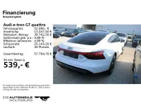Gebraucht Audi e-tron GT quattro 350 kW (476 PS) 2023 Ibisweiß Limousine