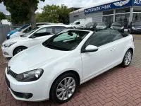 Gebraucht VW Golf Cabriolet 105 PS (77 kW) 2012 Weiß Cabrio