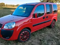 Gebraucht Fiat Doblò 77 PS (56 kW) 2006 Rot Van / Kleinbus
