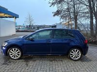 Gebraucht VW Golf VII IQ Drive 150 PS (110 kW) 2019 Blau Limousine
