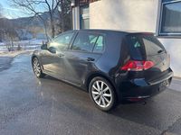 Gebraucht VW Golf VII LOUNGE 110 PS (80 kW) 2016 Schwarz Limousine
