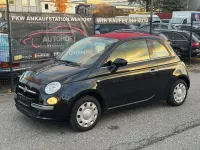 Gebraucht Fiat 500 Lounge 69 PS (50 kW) 2012 Schwarz Cabrio
