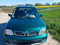 Gebraucht Nissan Micra 82 PS (60 kW) 2001 Grün Kleinwagen