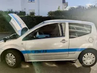 Gebraucht Citroën C2 Style 60 PS (44 kW) 2006 Silber Kleinwagen