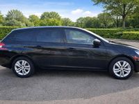 Gebraucht Peugeot 308 131 PS (96 kW) 2017 Schwarz Kombi