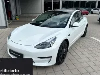 Used Tesla Model 3 Performance 377 kW (513 HP) 2022 White Sedan