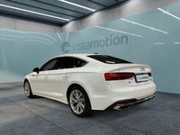 Gebraucht Audi A5 Sportback Advanced 245 PS (180 kW) 2020 Weiß Kleinwagen