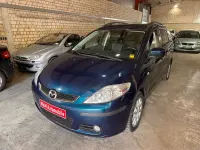 Gebraucht Mazda 5 Exclusive 116 PS (85 kW) 2006 Blau Van / Kleinbus