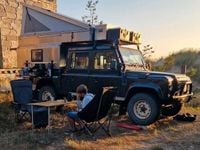 Gebraucht Land Rover Defender 139 PS (102 kW) 2004 Grün Van