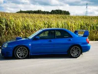 Käytetty Subaru Impreza 265 HP (194 kW) 2003 Sininen Sedan