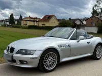 Brugt BMW Z3 118 HK (86 kW) 2001 Sølv Cabriolet