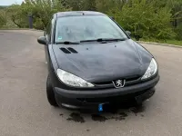 Gebraucht Peugeot 206 60 PS (44 kW) 2004 Schwarz Kleinwagen