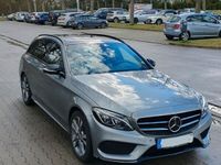 gebraucht Mercedes C400 4MATIC AMG/Pano/360°/HUD/Keyless