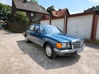 Brugt Mercedes E280 1984 Blå Sedan