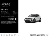 Gebraucht VW T-Roc Style 150 PS (110 kW) 2024 Pure white/schwarz SUV