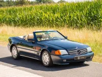 Gebraucht Mercedes SL500 320 PS (235 kW) 1990 Blau Cabrio