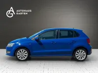 Gebraucht VW Polo Life 128 PS (94 kW) 2013 Blau Kleinwagen