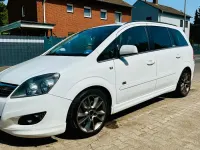 Gebraucht Opel Zafira OPC 125 PS (91 kW) 2011 Weiß Van / Kleinbus