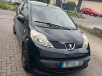 Gebraucht Peugeot 107 68 PS (50 kW) 2007 Schwarz Kleinwagen