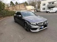 Gebraucht Mercedes C220 AMG line 170 PS (125 kW) 2018 Grau Kombi