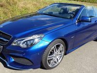 Gebraucht Mercedes E220 AMG 170 PS (125 kW) 2016 Blau Cabrio