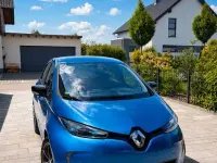 Gebraucht Renault Zoe Life 44 kW (60 PS) 2017 Blau Kleinwagen